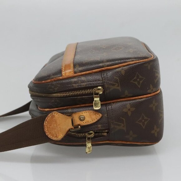 LOUIS VUITTON Monogram Reporter PM Shoulder Bag LV Auth - Picture 4 of 16